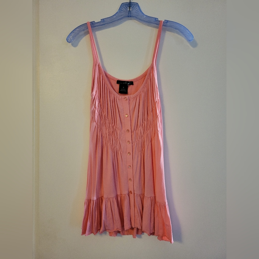 Willi Smith Pink Sleeveless Top